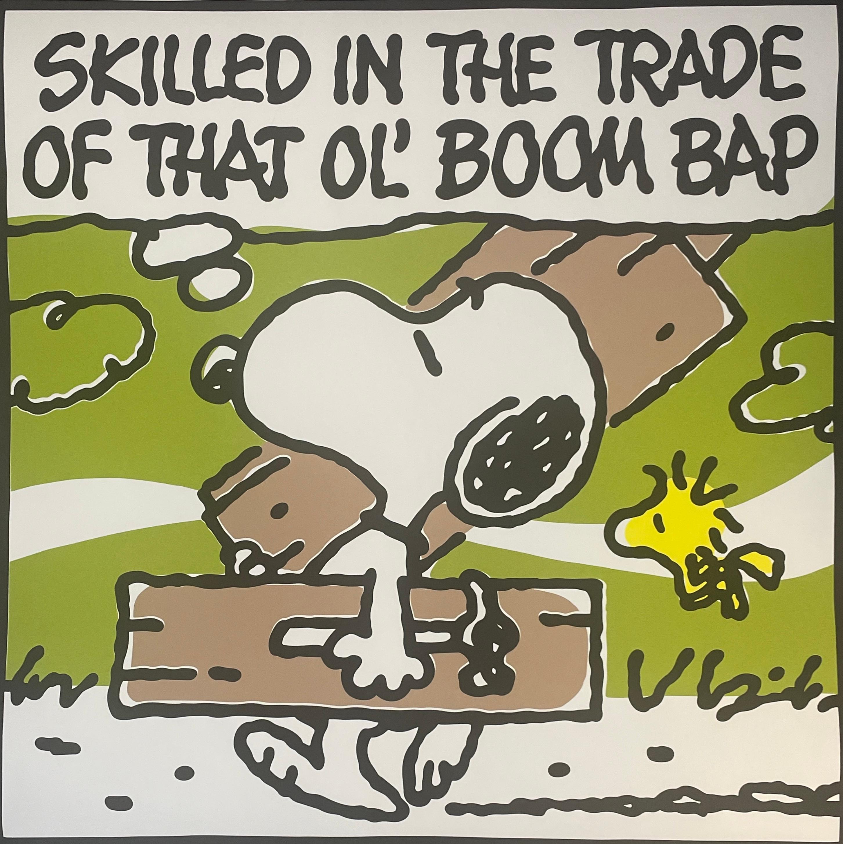 Mark Drew Tribe Q-Tip The Trade Atcq Boom Bap Skilled Large Print Contemporary For Sale 4