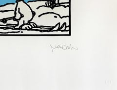 Ski Mask Way - 50 Cent, Hand Signed Screen Print, Edition 100/200, Framed