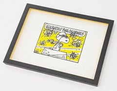 Socrates' Philosophies - Wu Tang Clan (framed hand signed screen print)