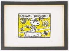 Socrates' Philosophies - Wu Tang Clan (framed hand signed screen print)
