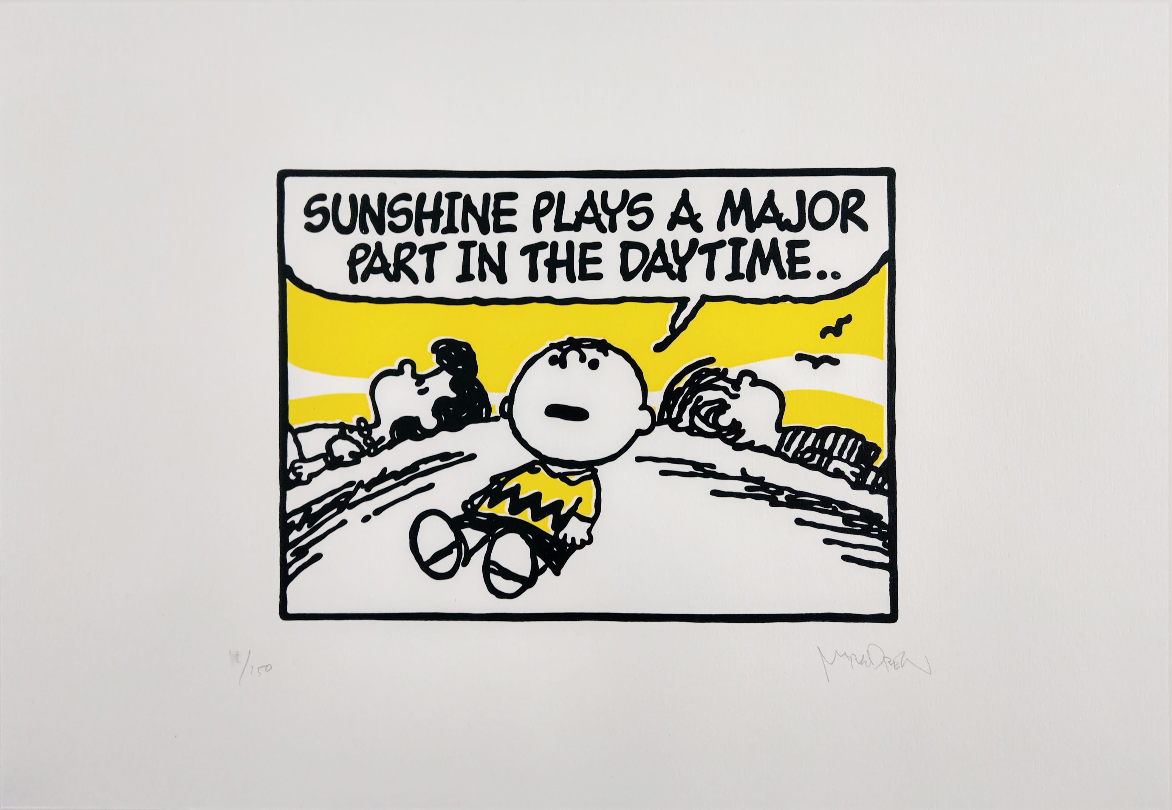 Sunshine Plays A Major Part In The Daytime - Print by Mark Drew