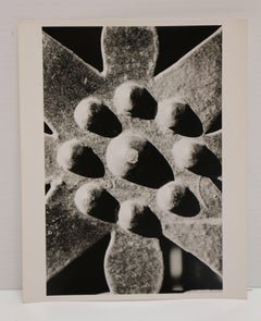 untitled, black and white vintage print of NYC architecture detail