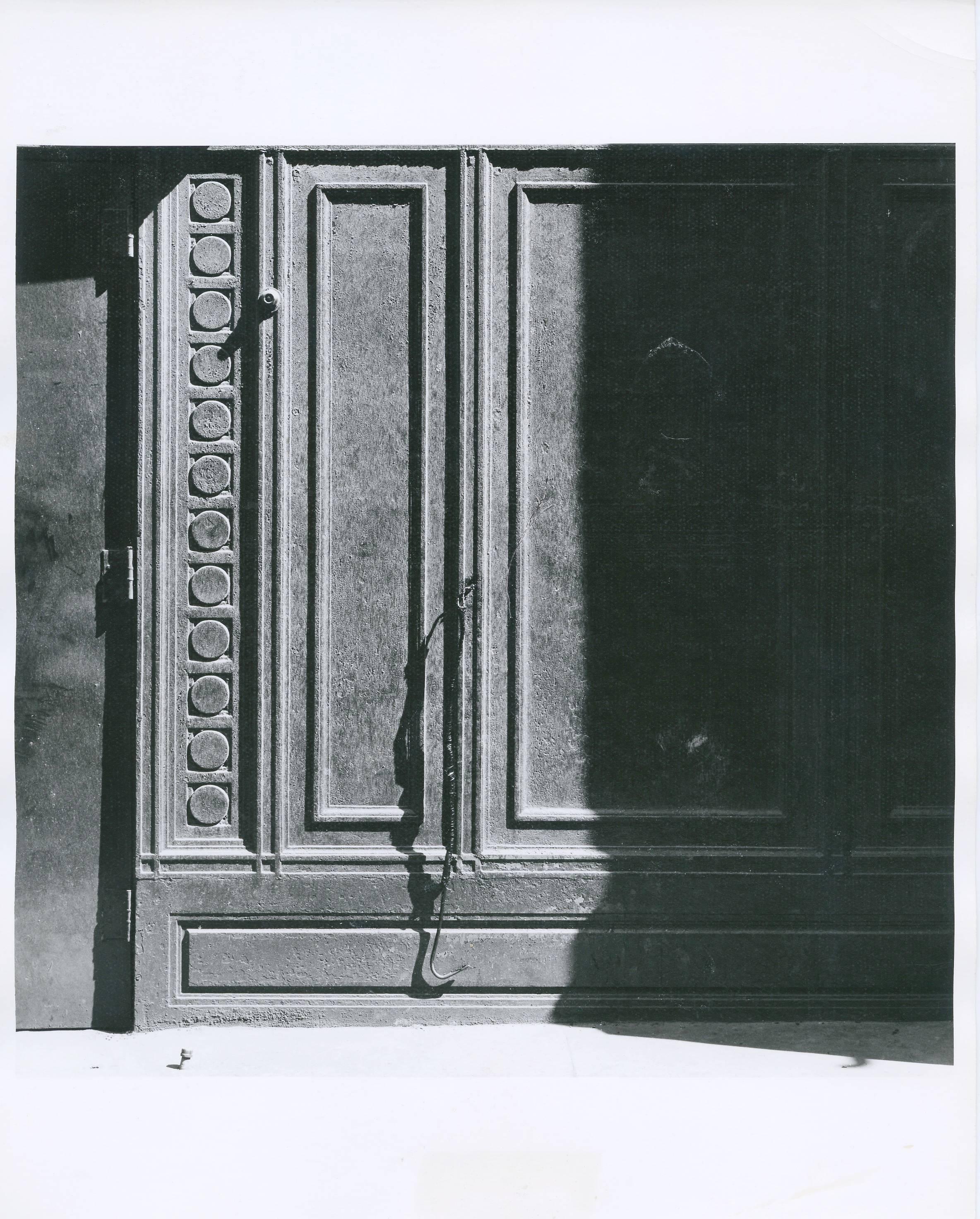 Mark Feldstein Black and White Photograph - untitled, vintage black and white details of exterior NYC architecture