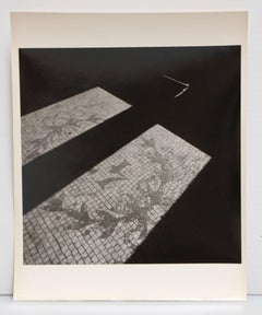 untitled, vintage silver gelatin print of light streaming through a window