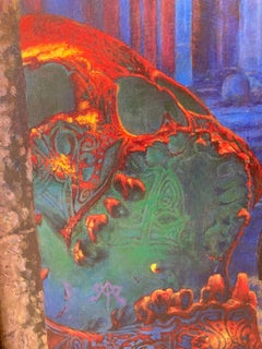 'And His Naked Ears were Tortured, ' by Mark Gilmore, Oil on Canvas Painting