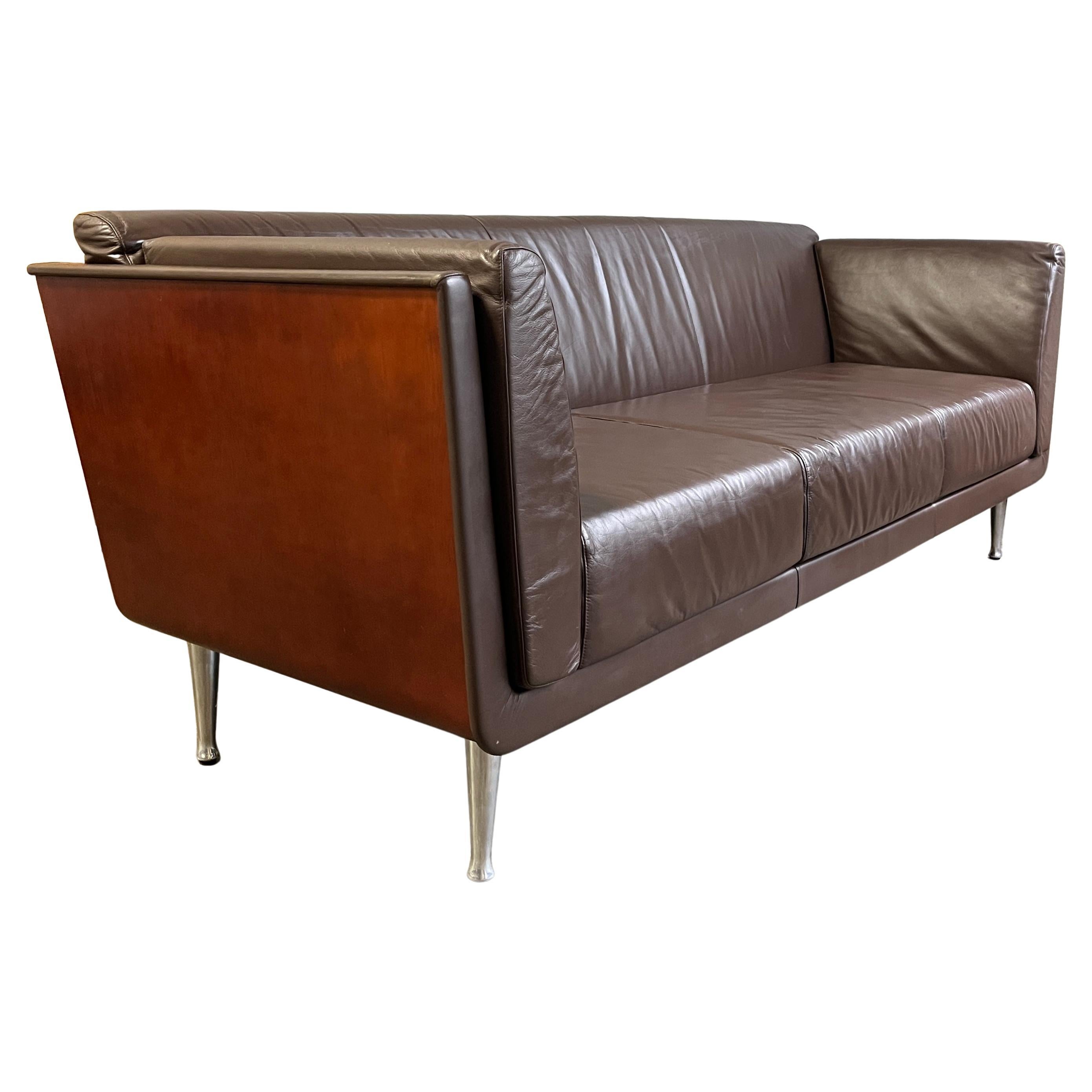 Aluminum Mark Goetz Three Seat Sofa for Herman Miller