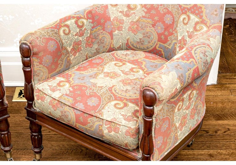 Mark Hampton For Hickory Chair Library Chair Pair at 1stDibs