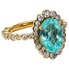 Mark Henry 3.32 ct. Paraiba Tourmaline Ring