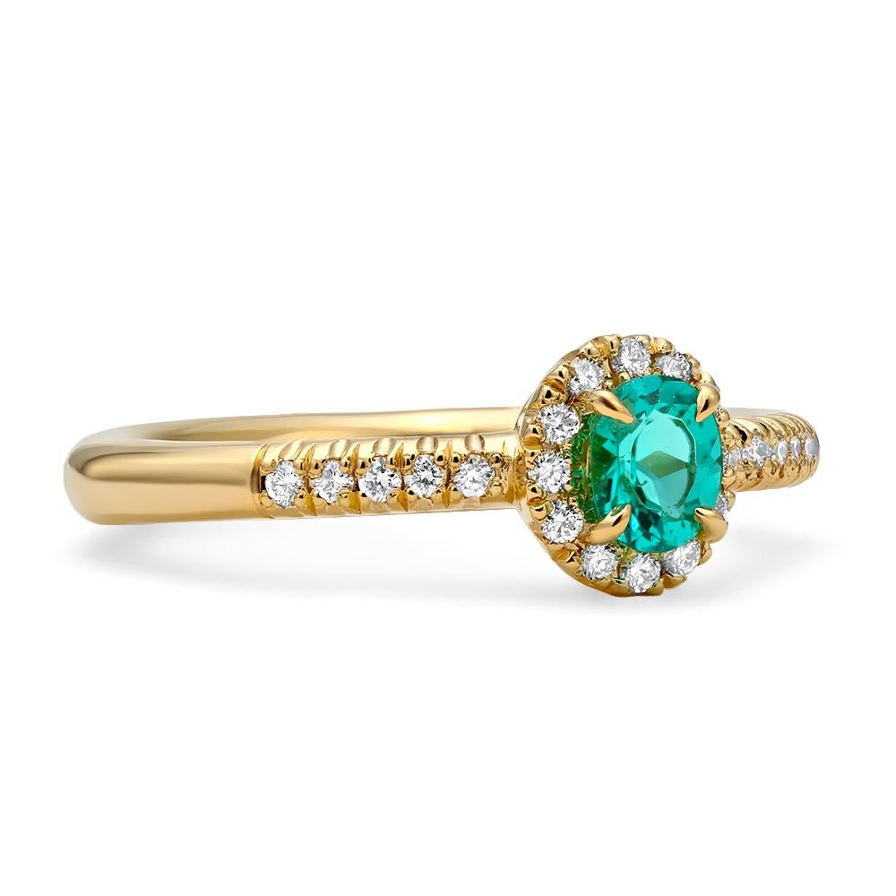 Known for its intense neon blue and green hues, this member of the tourmaline family has distinguished itself as one of the most remarkable and rarest gems in the world. Its unparalleled colors are reminiscent of a crystal clear swimming pool and it
