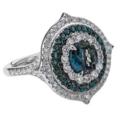 Mark Henry Gubelin Certificato 1,78 ct. Anello di Alessandrite