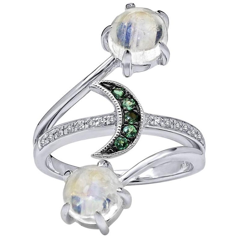 Pearl Alexandrite And Moonstone Ring Mark Henry Natural Brazilian