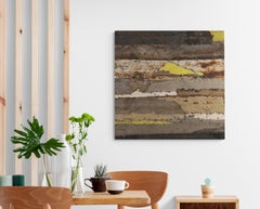 Abstract Metal Landscape "Lion's Head Study 4"