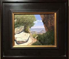 Grand Canyon View from Angel Point, Gemälde, Öl auf MDF-Platte