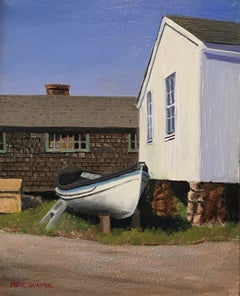 On the Hard, Painting, Oil on MDF Panel