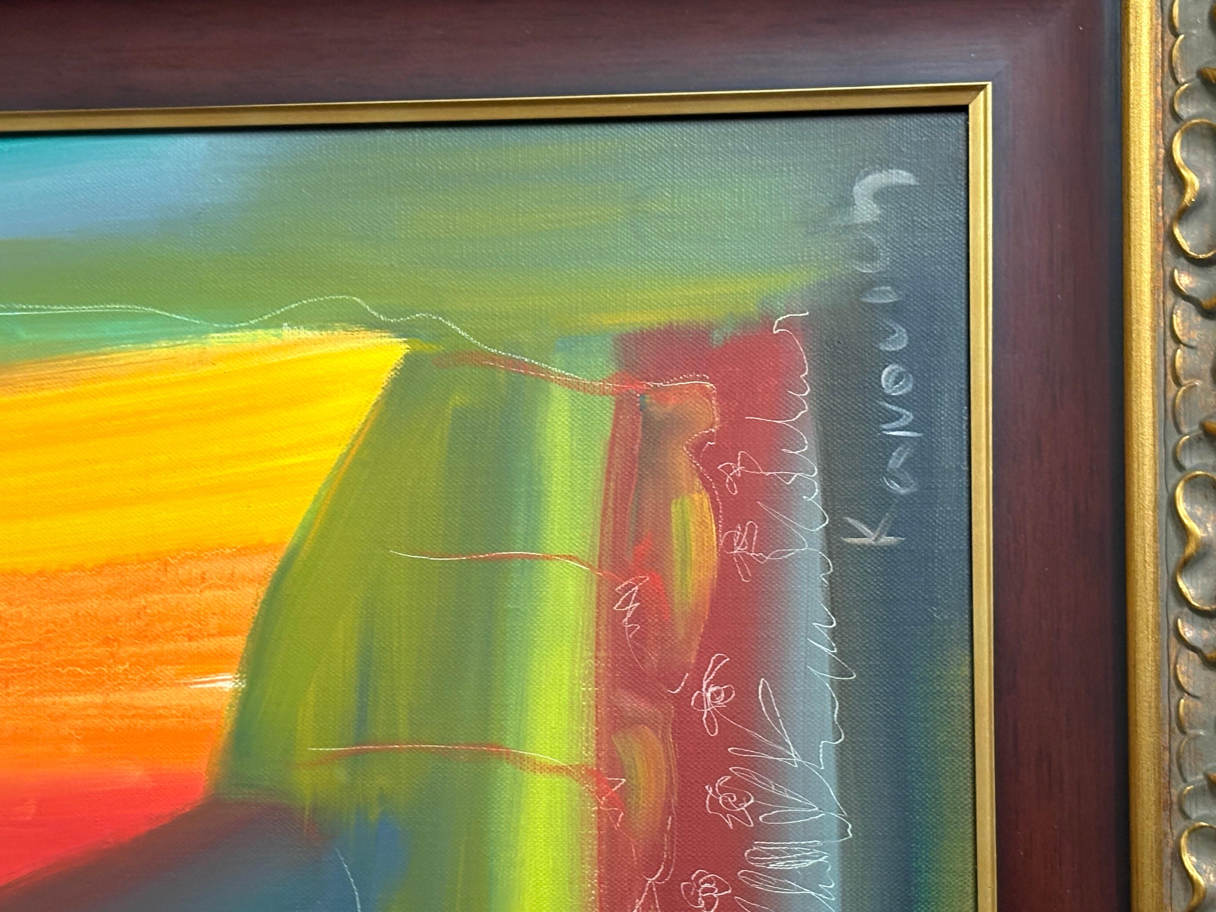 Mark Kanovich Original-Öl auf Leinwand 