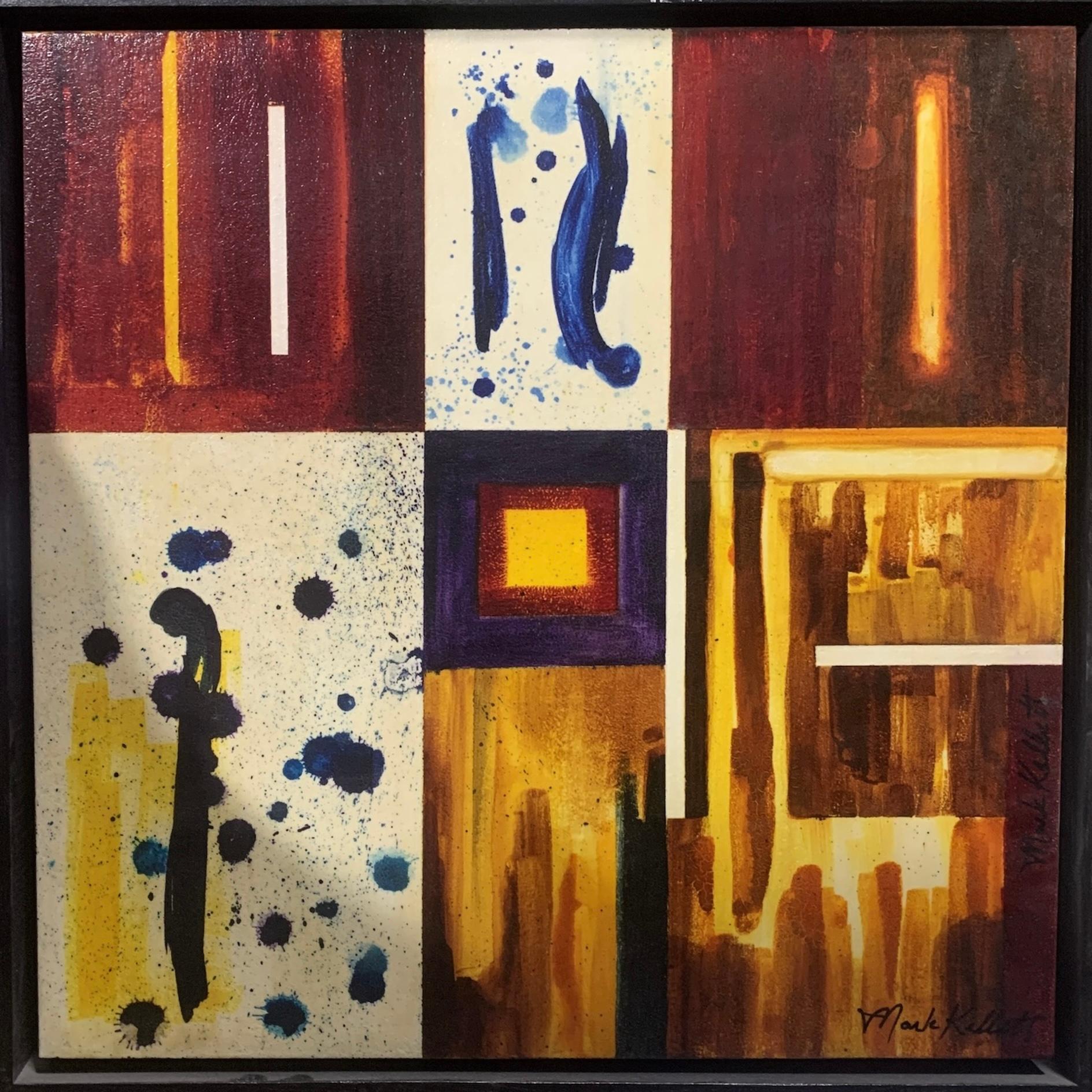 Mark Kellett Abstract Painting - Hailstorm V