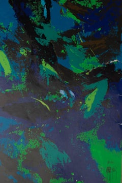 Black Leopard Limited Edition Serigraph Print 4/150