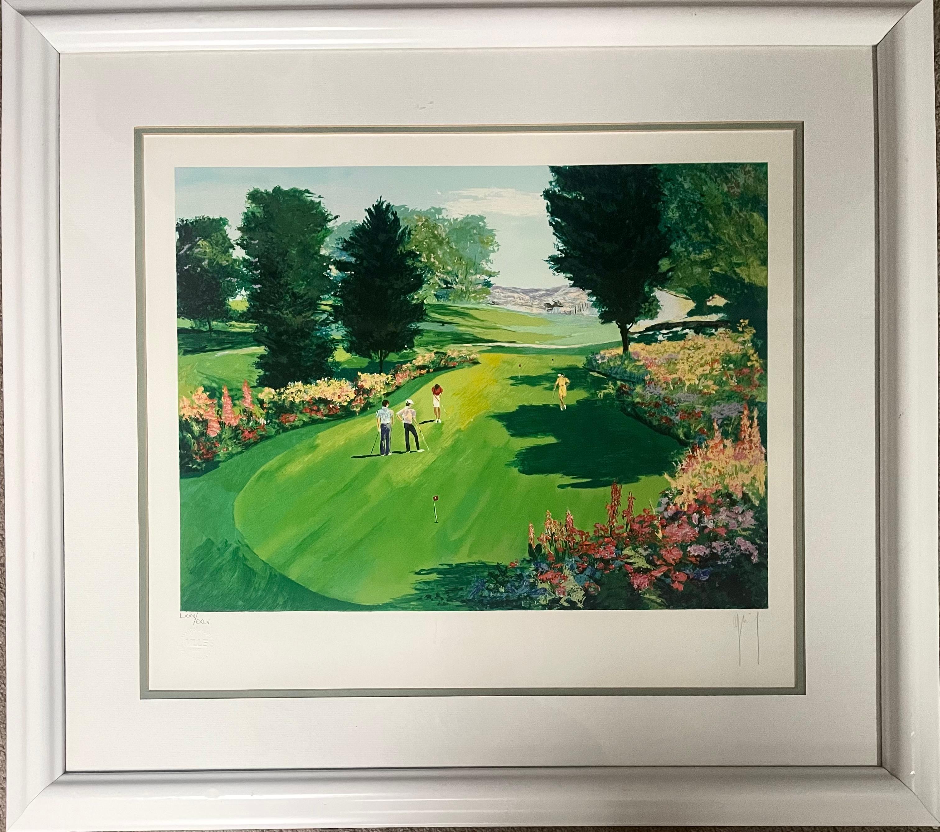 “Golf Putting” - Print by Mark King