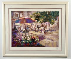 Mark King Serigrafía Parasol Edición Limitada, Numerada, Firmada y Enmarcada
