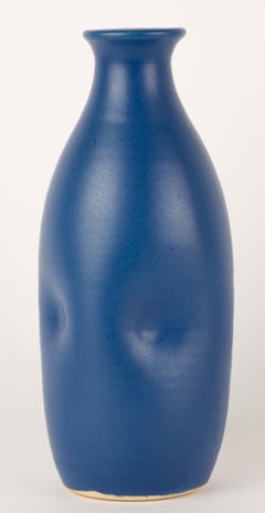 Mark Klammer-Flaschenvase, New Yorker Art Studio Pottery, Roycroft Renaissance