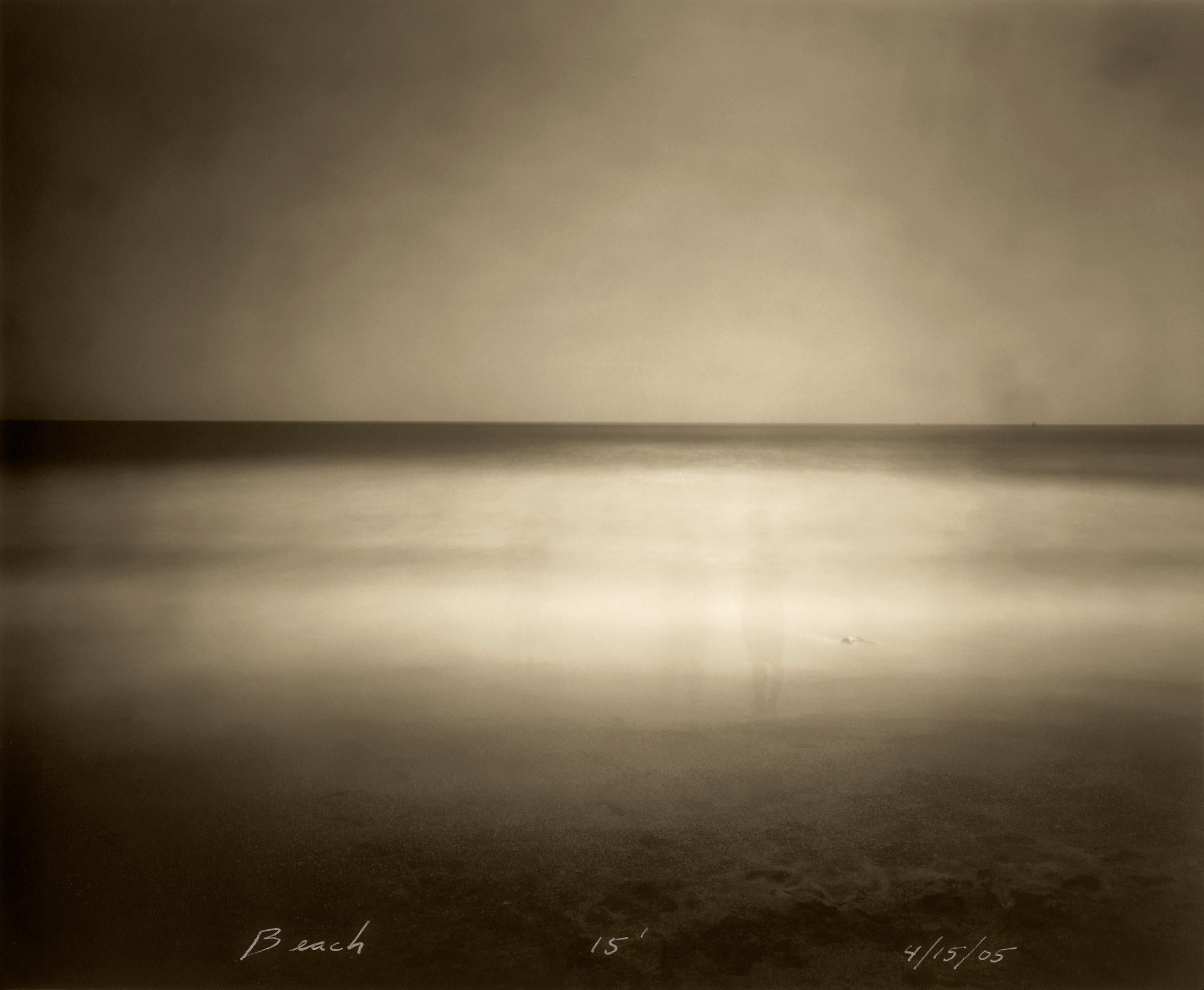 Black and White Photograph Mark Klett - Beach 15 min