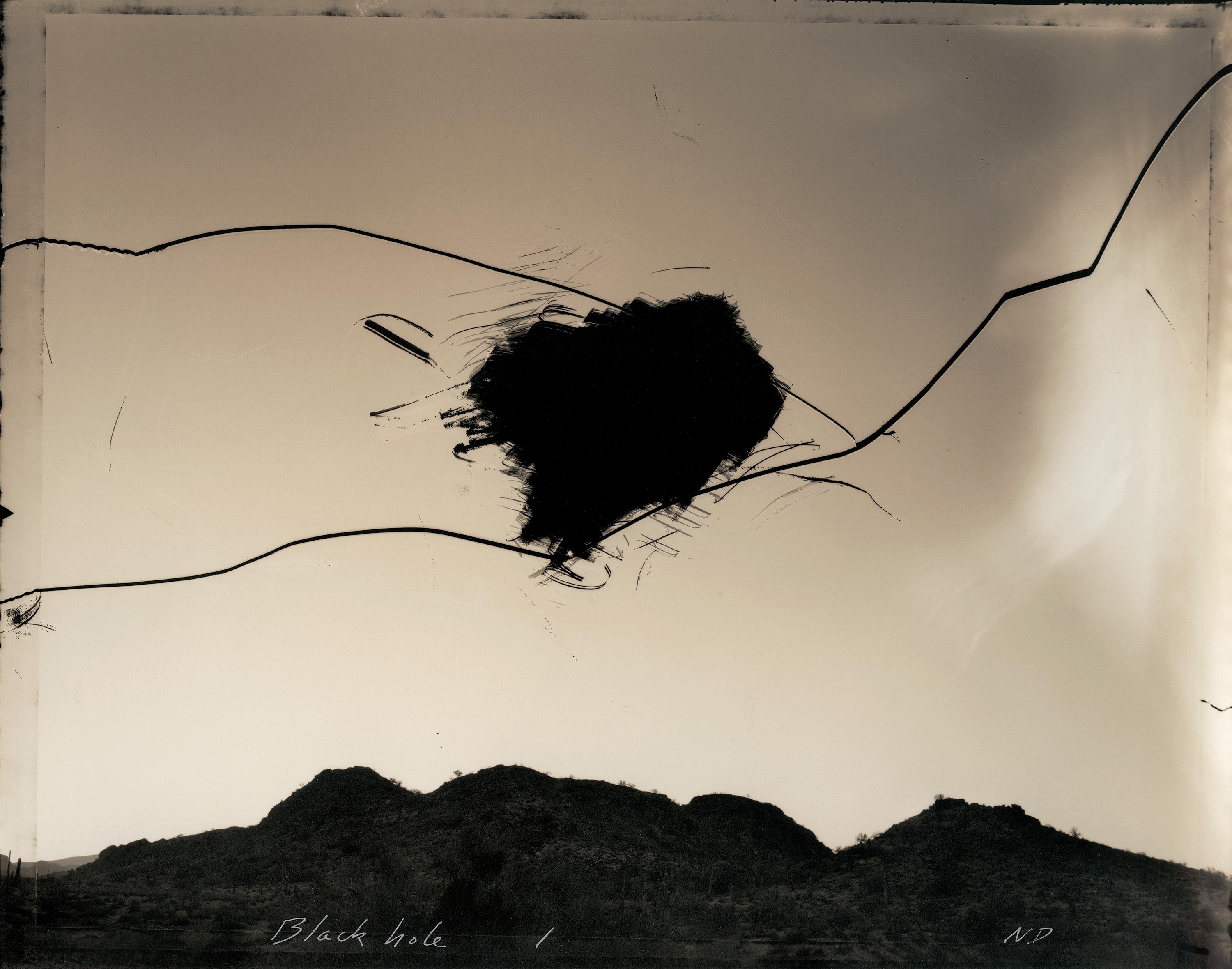 Mark Klett Black and White Photograph - Black Hole