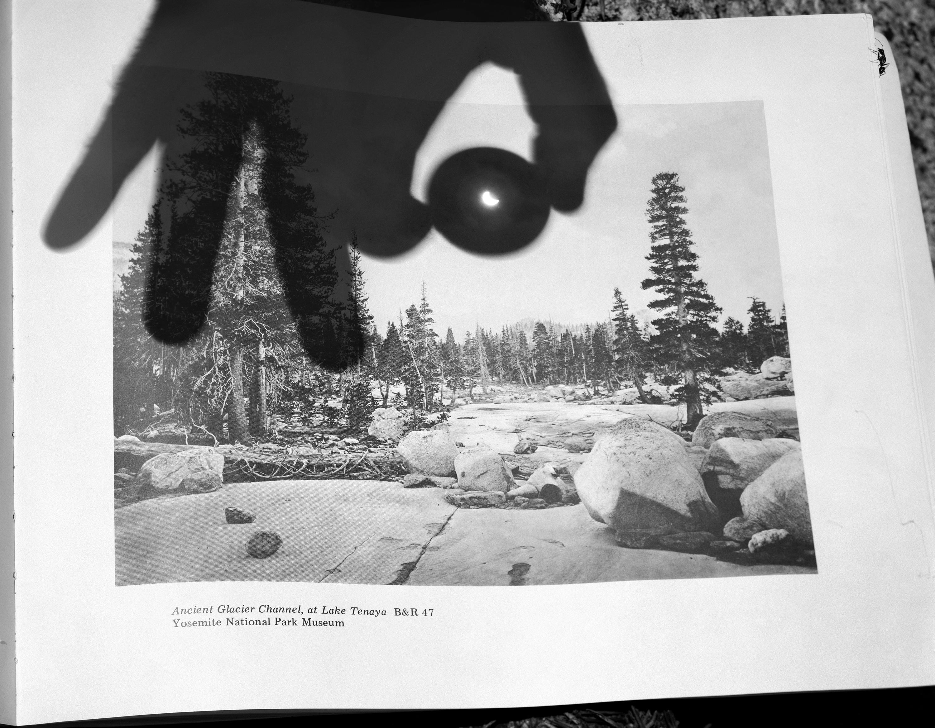 Mark Klett Black and White Photograph - Eclipse over Muybridge