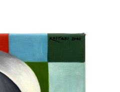 Deep Thoughts (framed original painting on canvas)