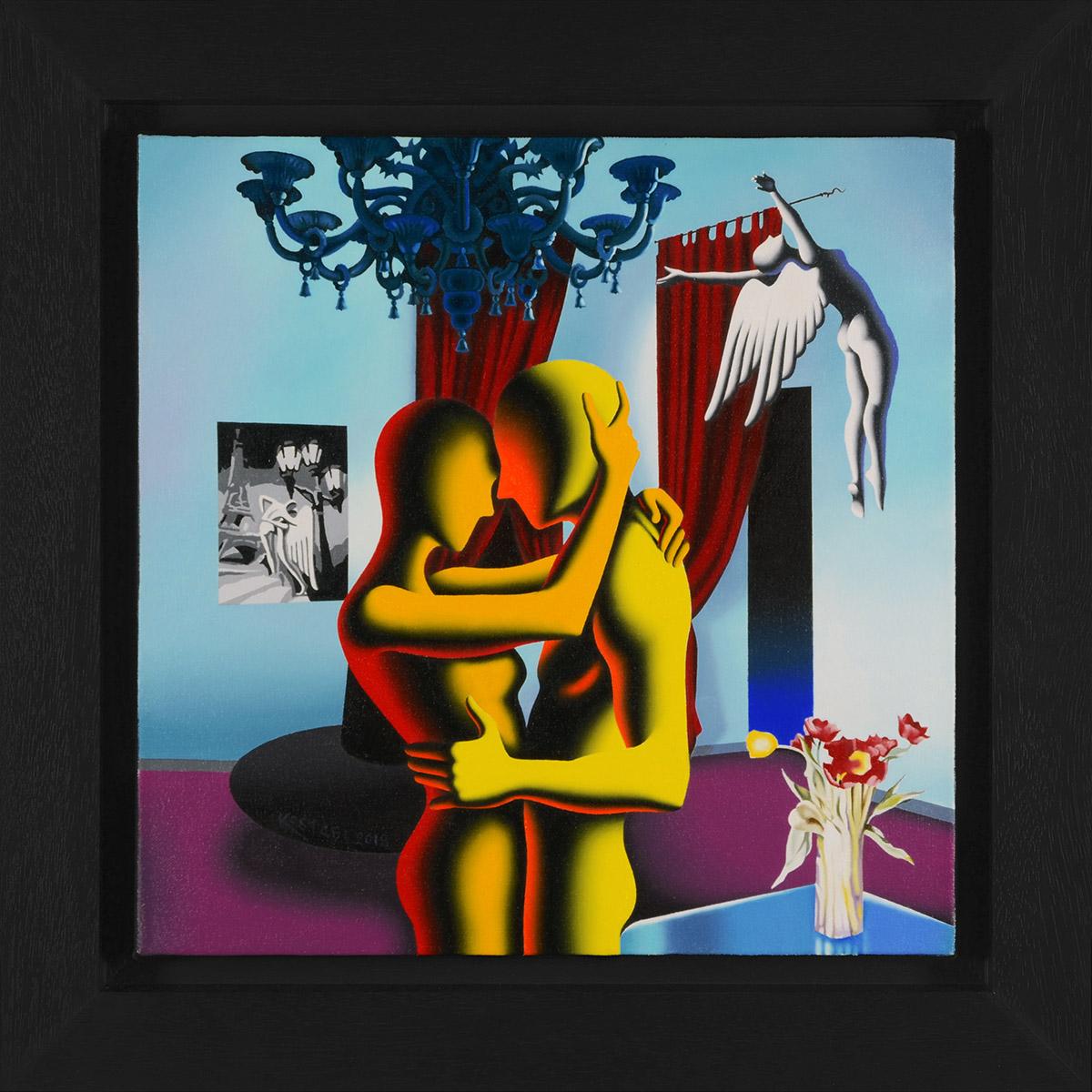 Interior Passion - Painting by Mark Kostabi