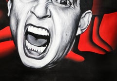 Rite of Passage, Large Pop Art Painting by Mark Kostabi