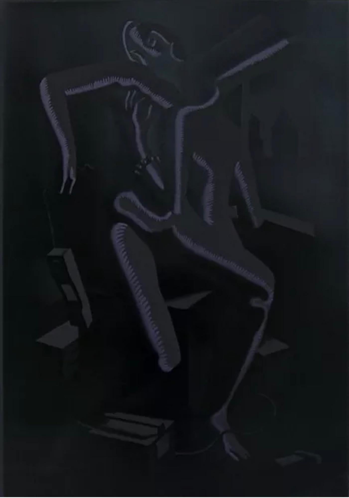 Artista: Mark Kostabi (1960)
Título: Por los pelos
Año: 1986
Edición: 9/10, 40 números arábigos, 10 números romanos, más pruebas.
Medio: Serigrafía sobre papel Arches
Tamaño: 40,5 x 30,25 pulgadas
Estado: Bueno
Inscripción: Firmada y numerada por el