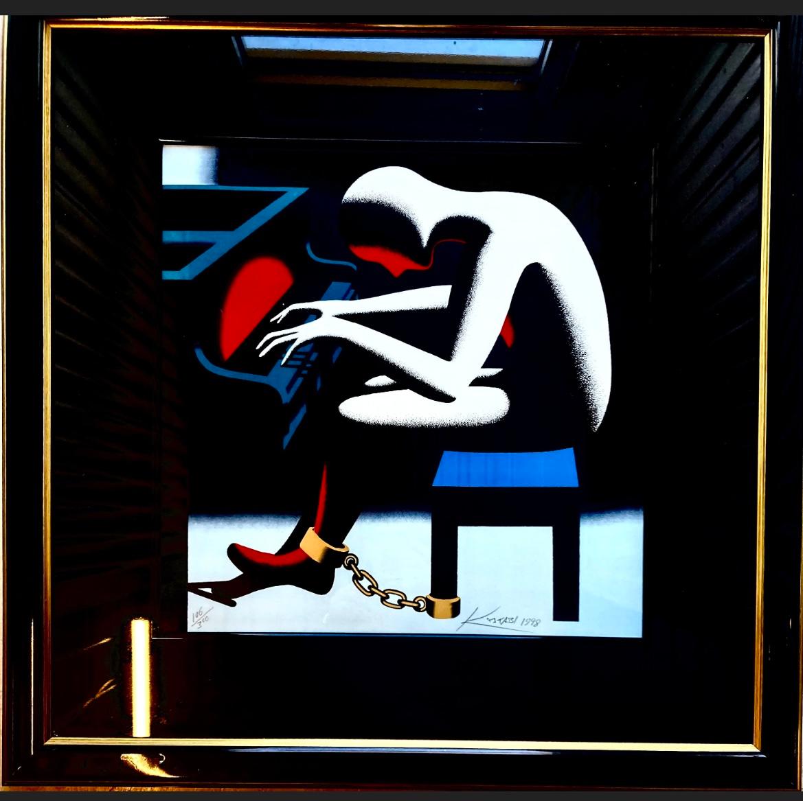 "I Did It Steinway" - Print by Mark Kostabi