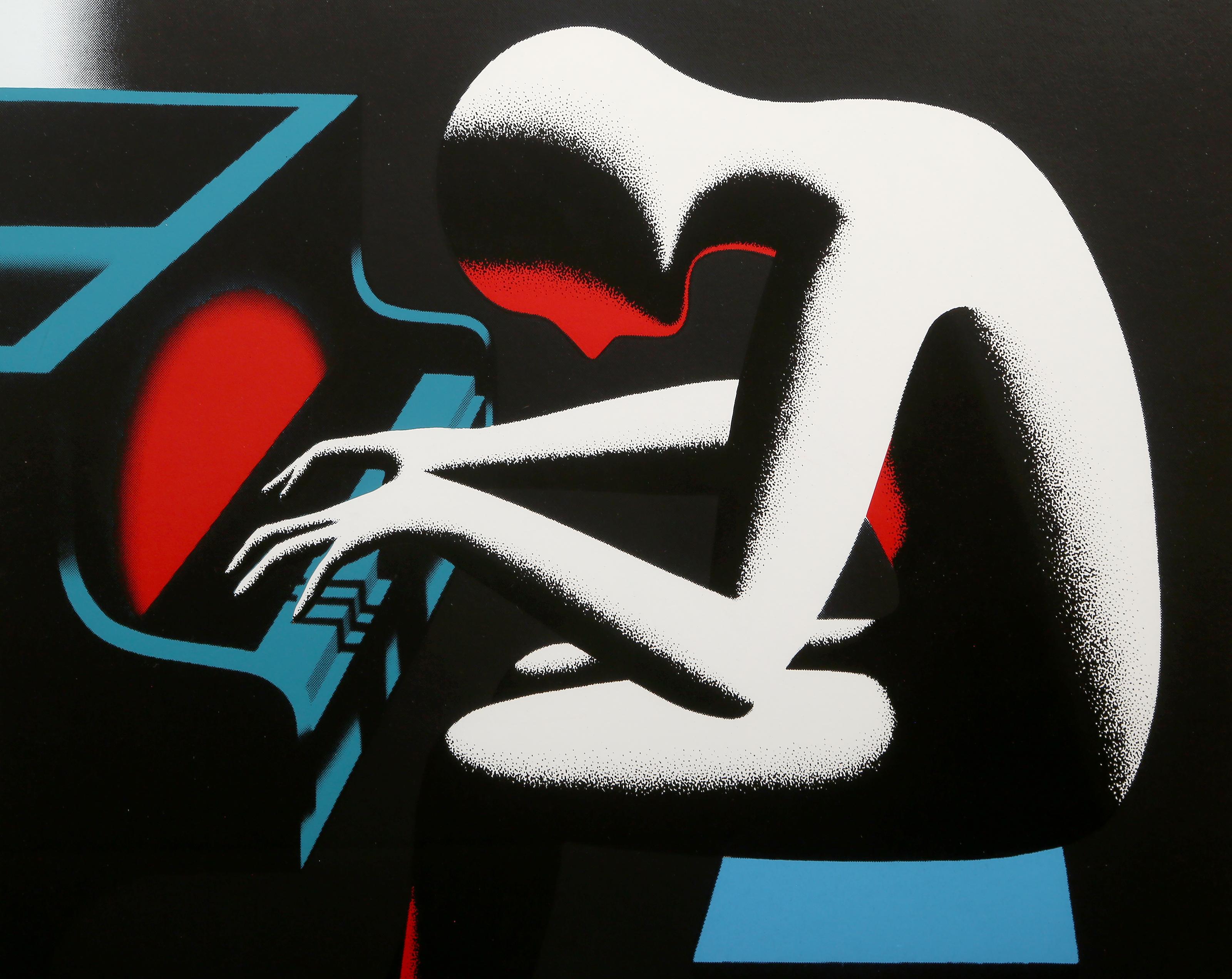 I Did it Steinway, Pop Art encadré de Mark Kostabi en vente 1