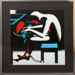 I Did it Steinway, Pop Art encadré de Mark Kostabi