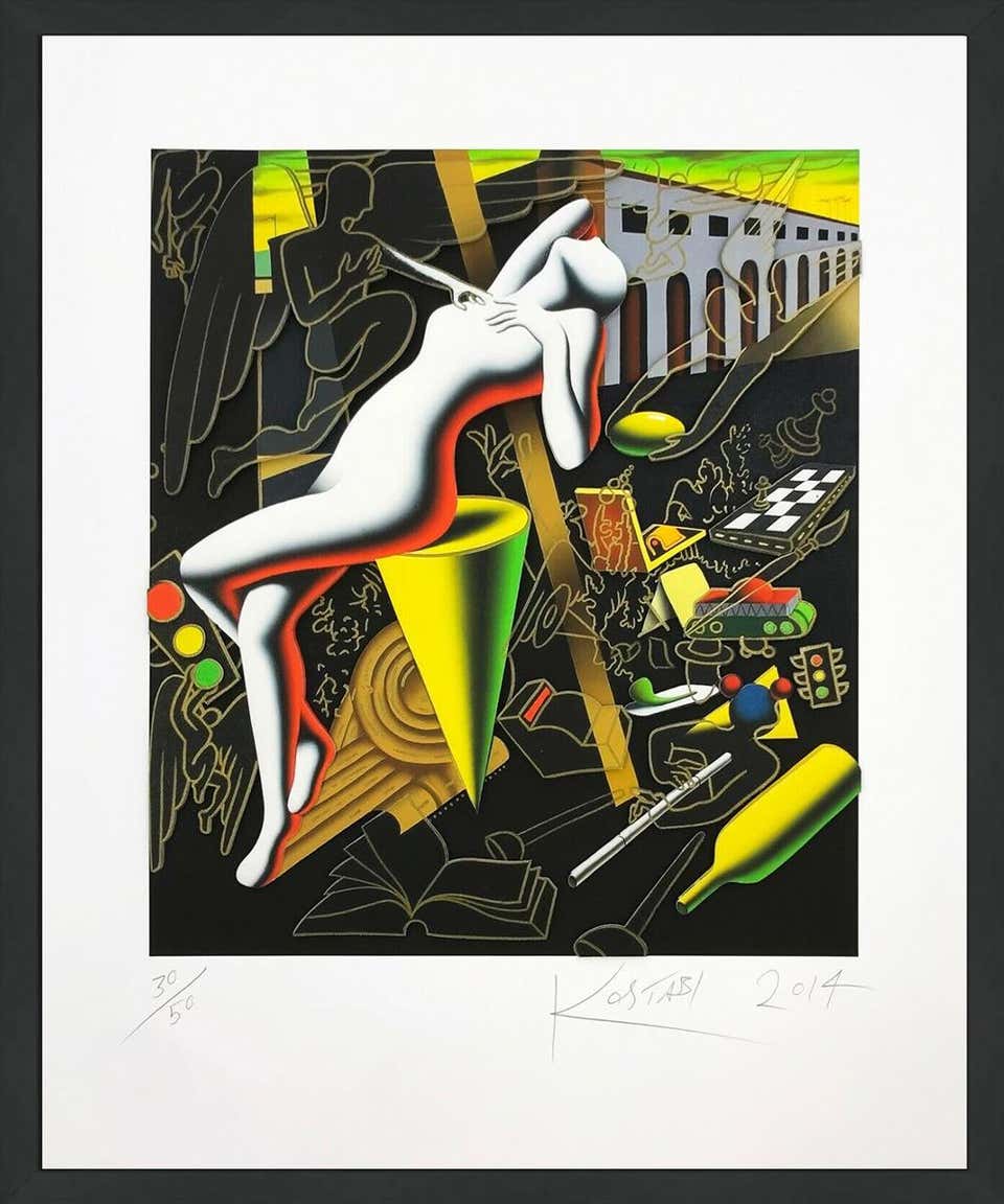 Imperfect Balance, 3D Giclée Print, Pop Art, Hand Signed, 2014, Edition of 50