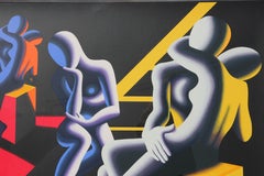 "Languor of Love" Contemporary Figurative Screen Print Edition 268 of 295