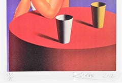 Vida exuberante - Litografía de Mark Kostabi - 2012