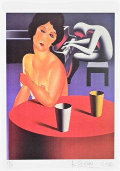 Lush Life - Lithograph by Mark Kostabi - 2012