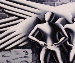 Mark Kostabi Spirits of New York 3-D 2015