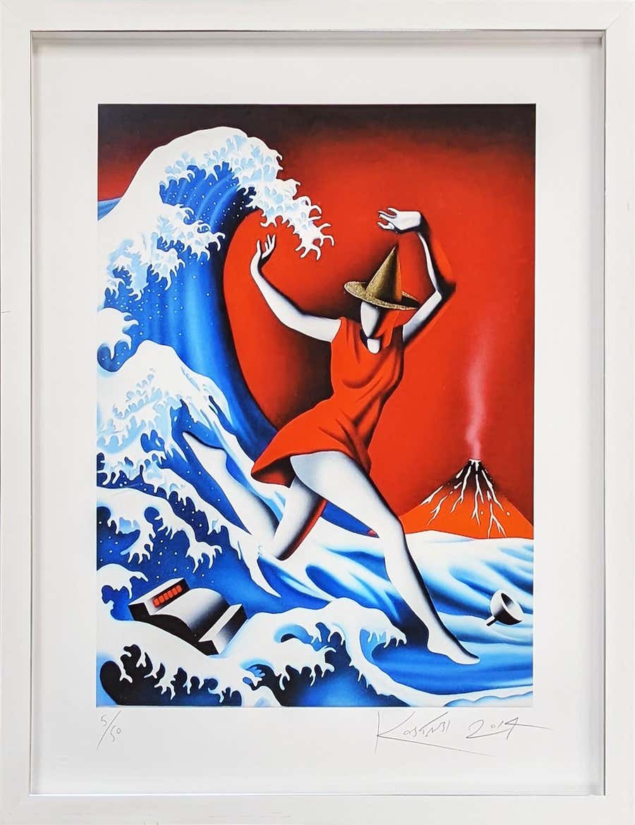 Sandy Giclee Print on Handmade Cotton Paper, Signed Edition of 50