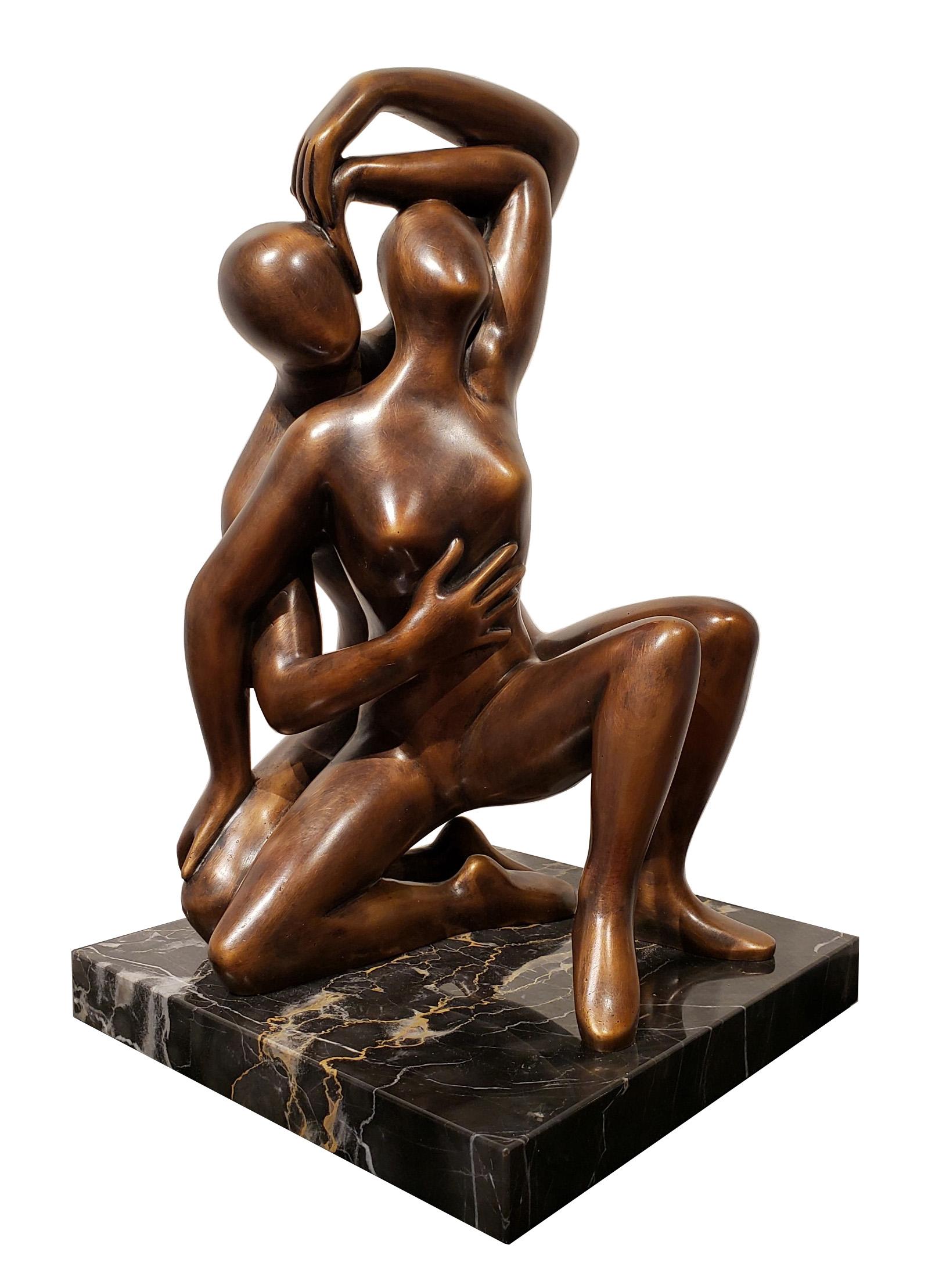 Mark Kostabi Figurative Sculpture - The Power of Source