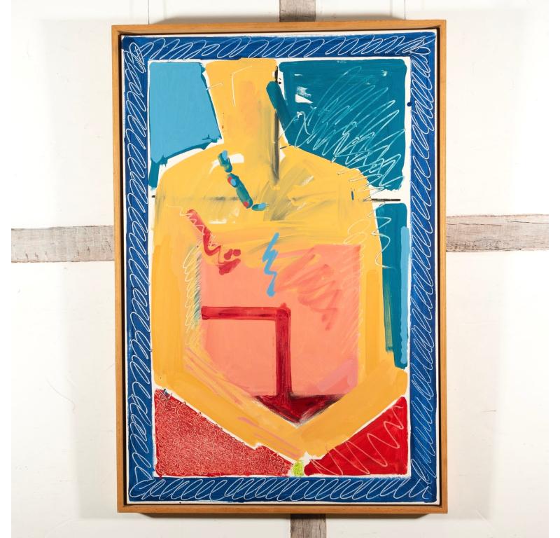 Vanessa Bell VII, Pintura al óleo sobre lienzo de Mark Lancaster, 1980 en venta 1