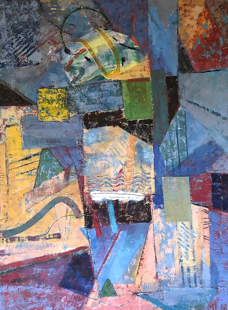 Mark Lavatelli Contemporary Abstract Bright Colors Encaustic