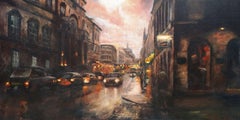 Drummond Street, Edinburgh, Painting, Oil on Canvas
