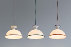 Mark Light S1 Ø300 110/120V Bleu opale Orange ByEstablished & Sons Martino Gamper