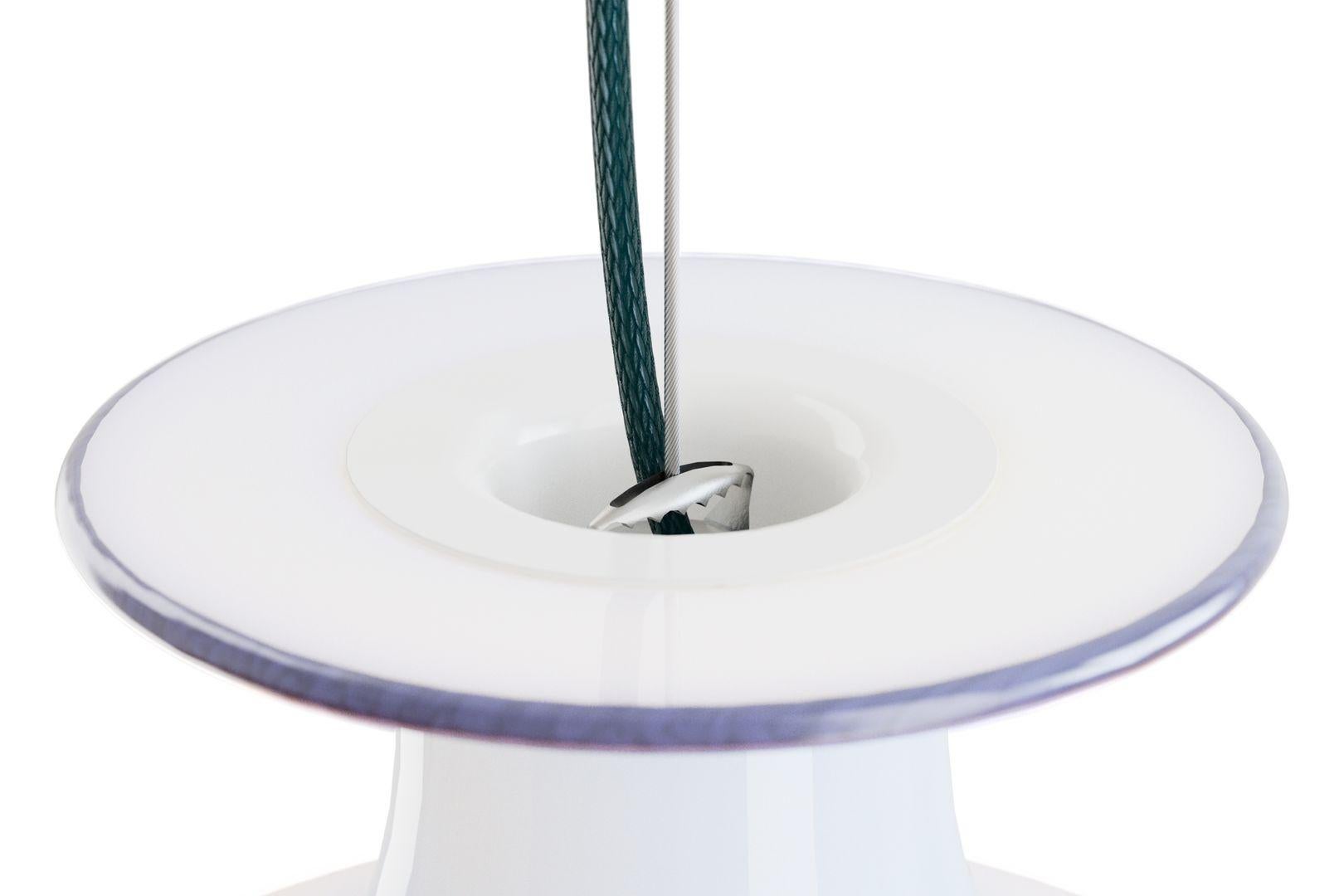 Mark Light S1 Ø300 110/120V Opal Violet Green Established & Sons Martino Gamper For Sale 3