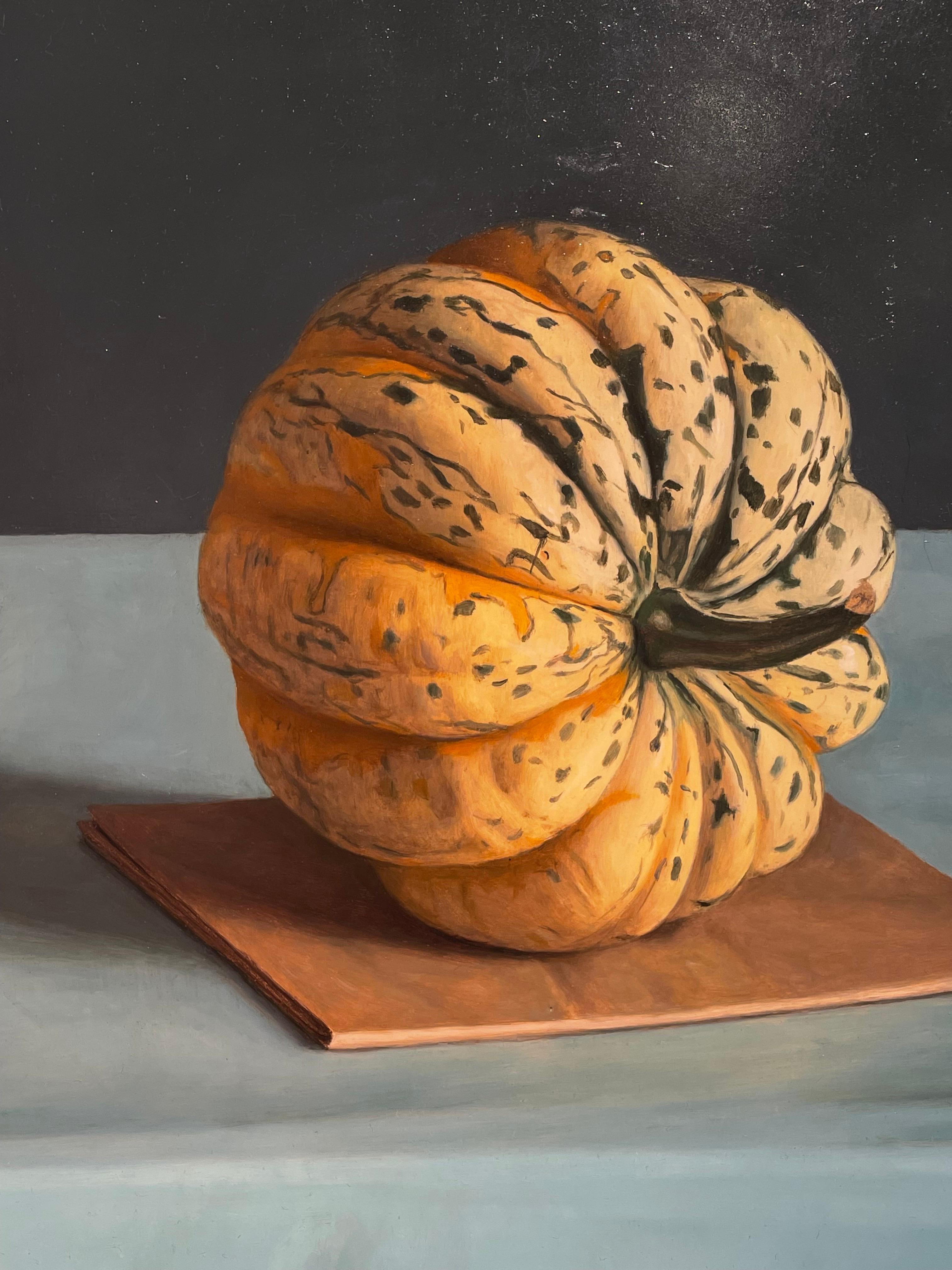 oil paintings of pumpkins