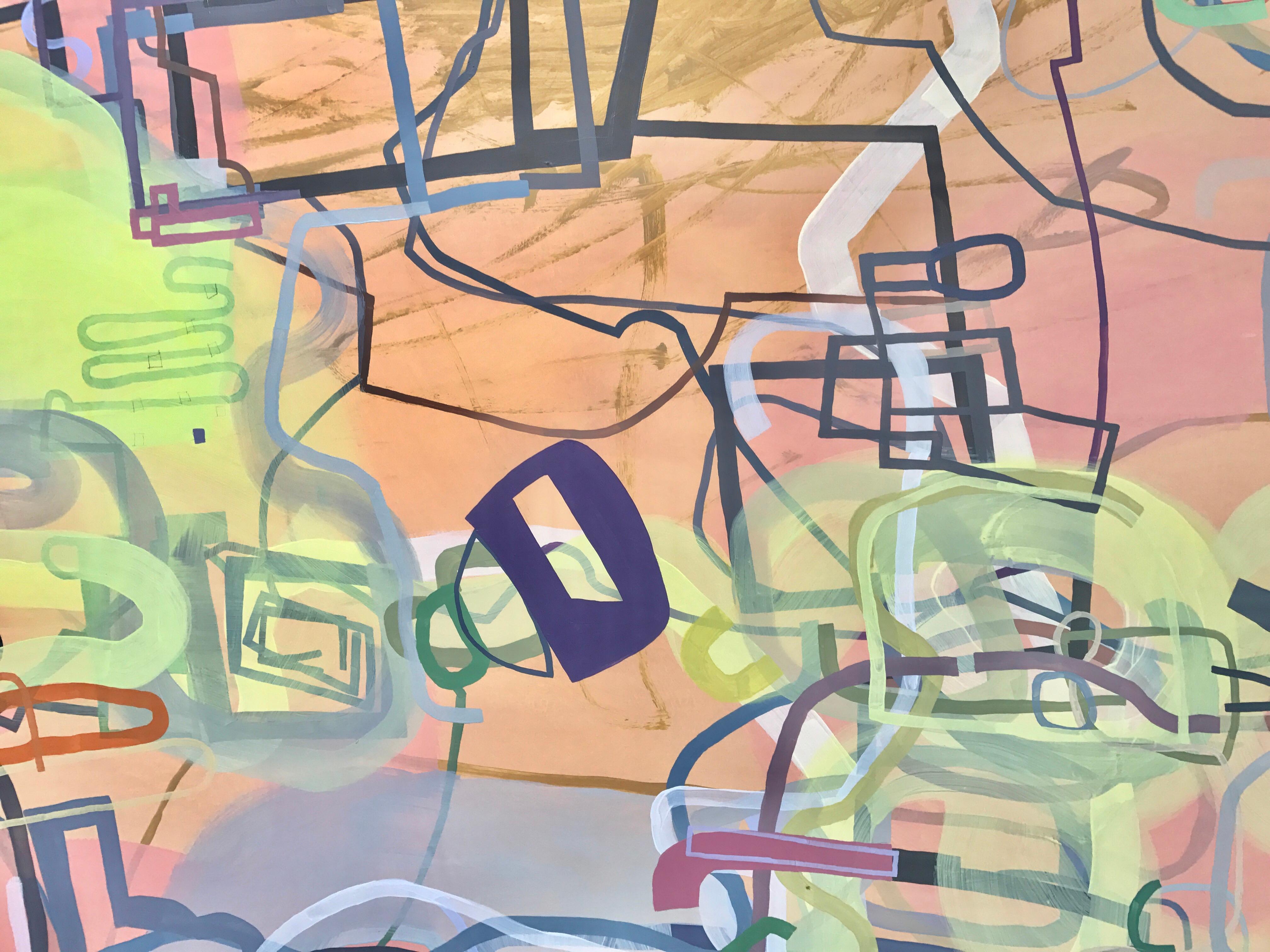 Large Scale Abstract Painting 