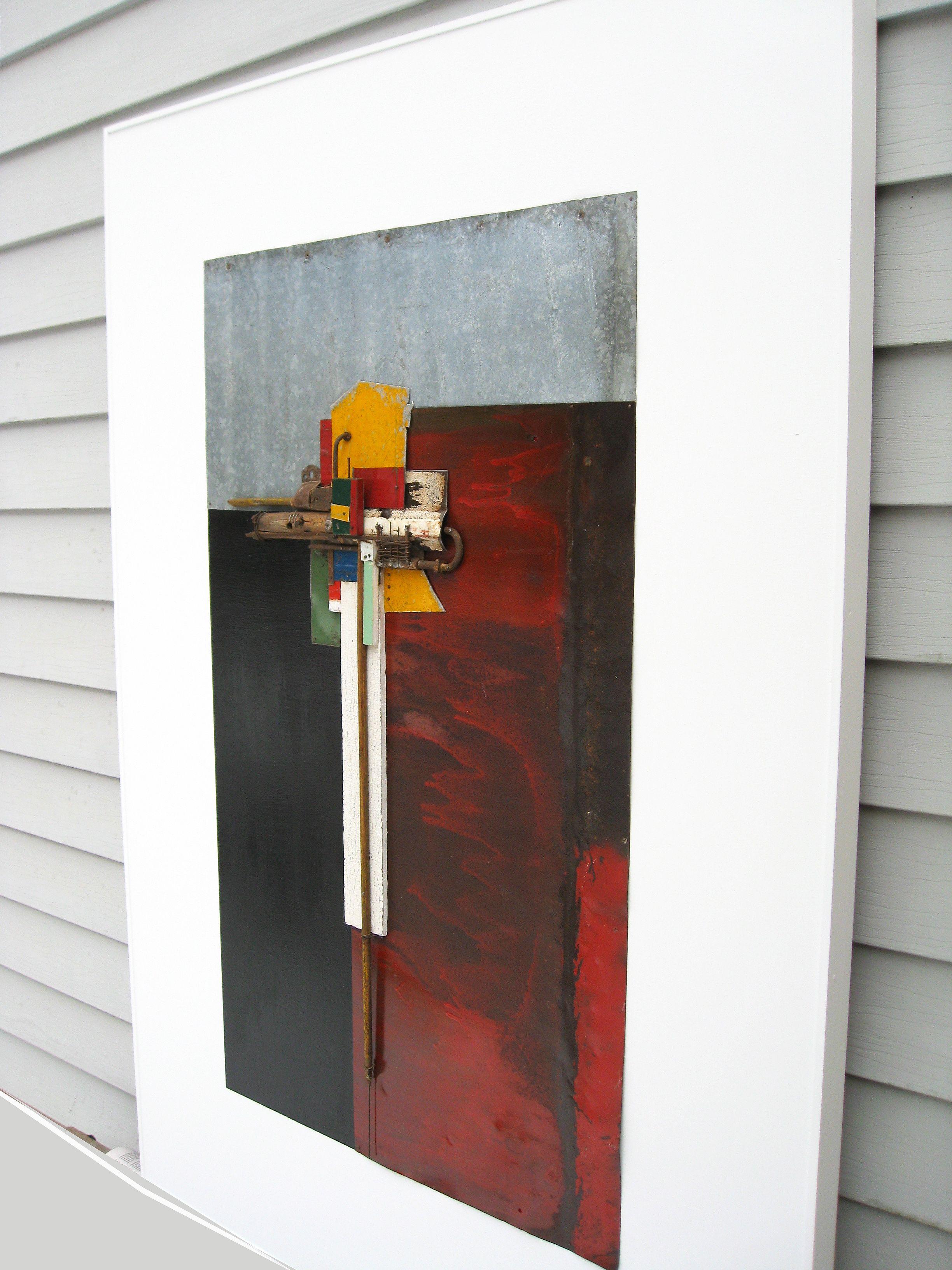 Ct. 01, Mixed Media on Wood Panel - Abstract Mixed Media Art by Mark Mazurczyk