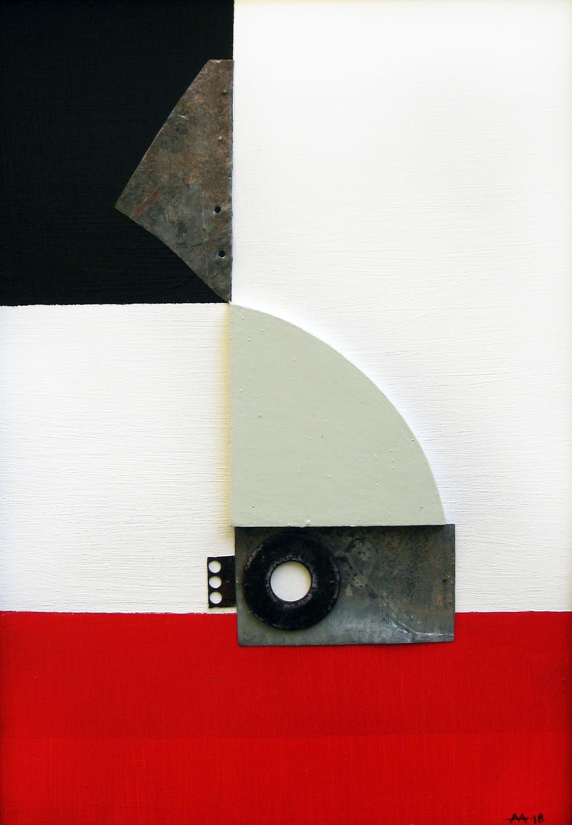 Mos. 2, tecnica mista su pannello di Wood - Mixed Media Art di Mark Mazurczyk